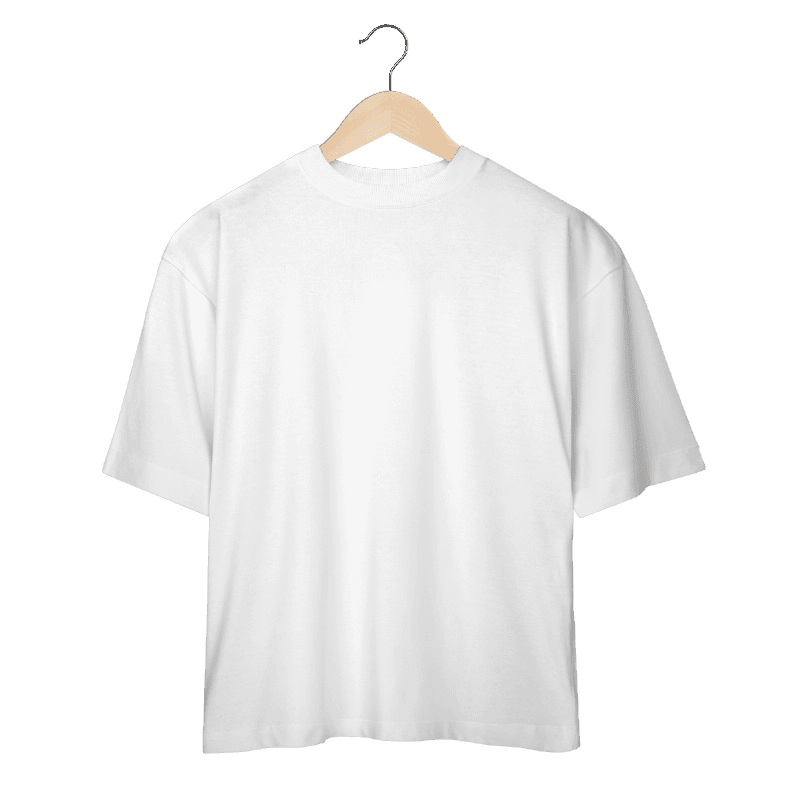 camiseta personalizada modelo oversized