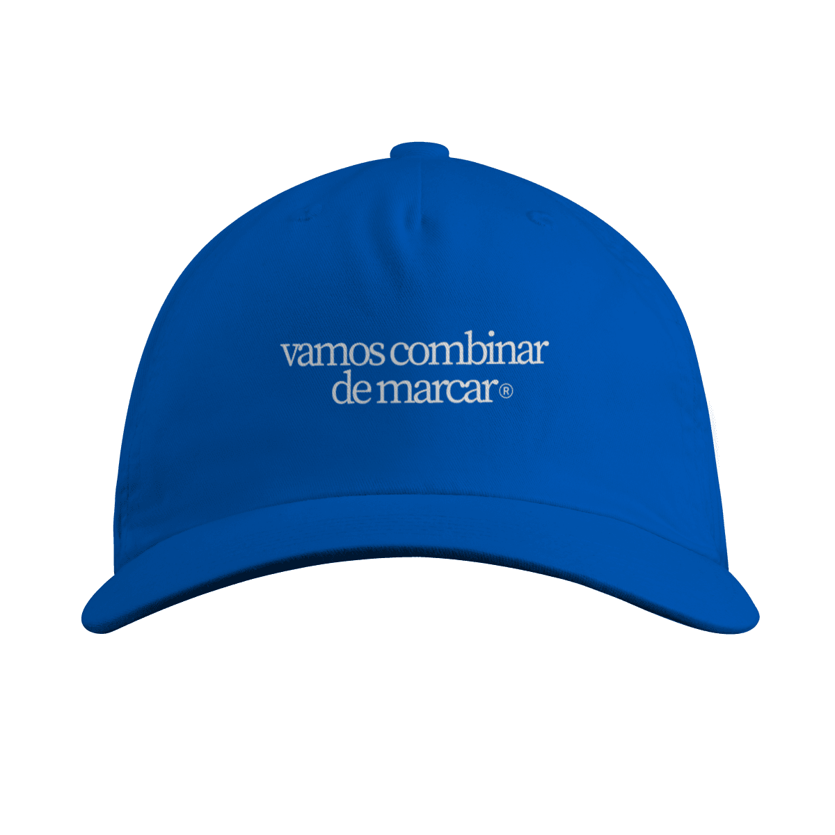 Vamos combinar de marcar • boné
