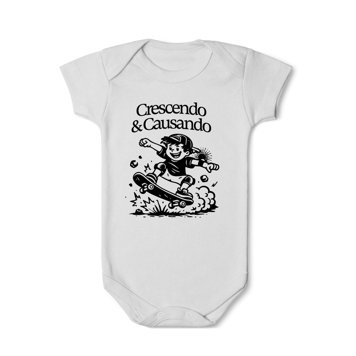 Crescendo & causando • body infantil