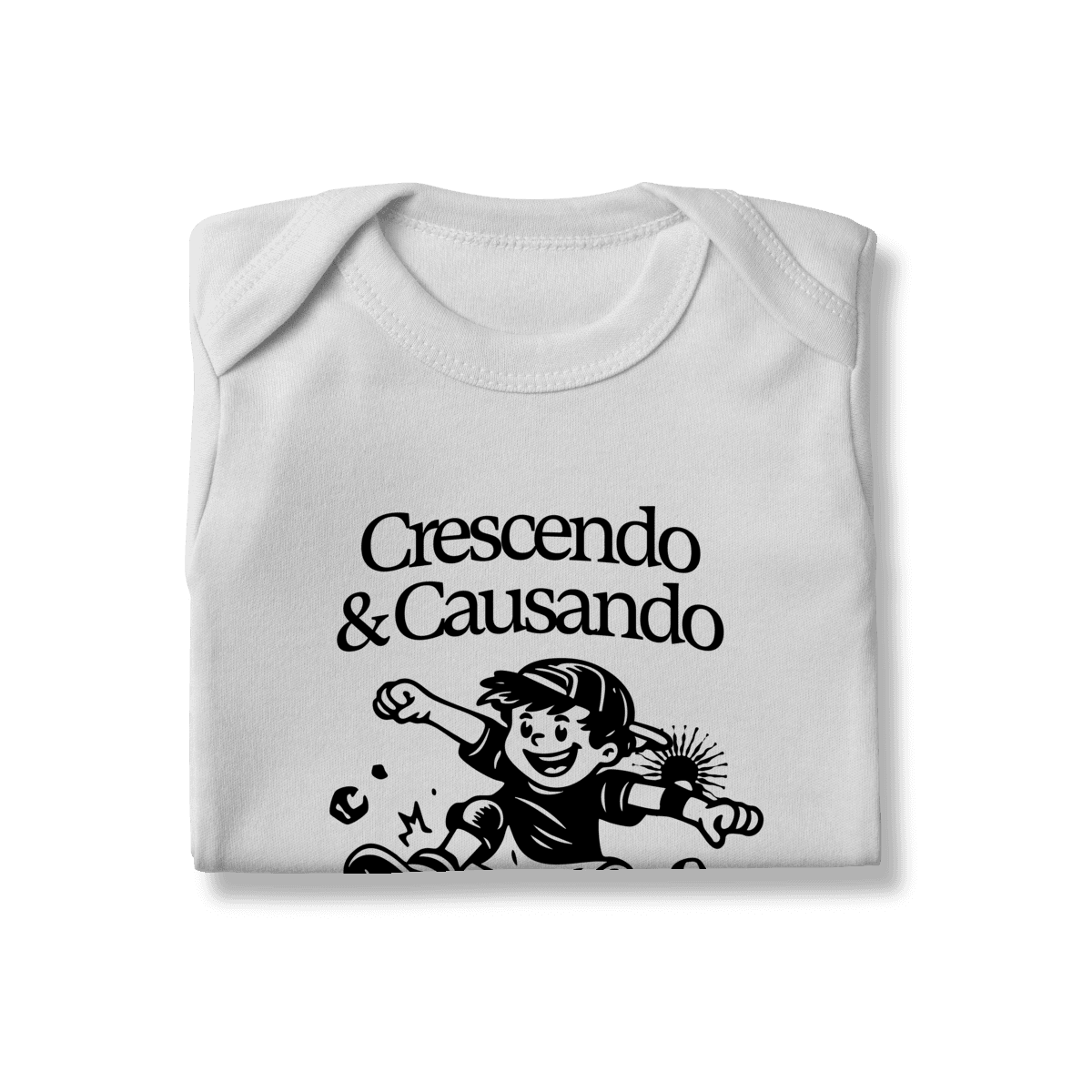 Crescendo & causando • body infantil
