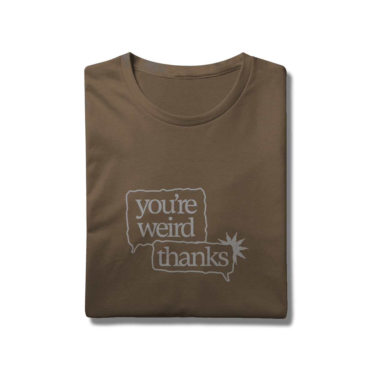 You're weird / thanks • camiseta, foto 12