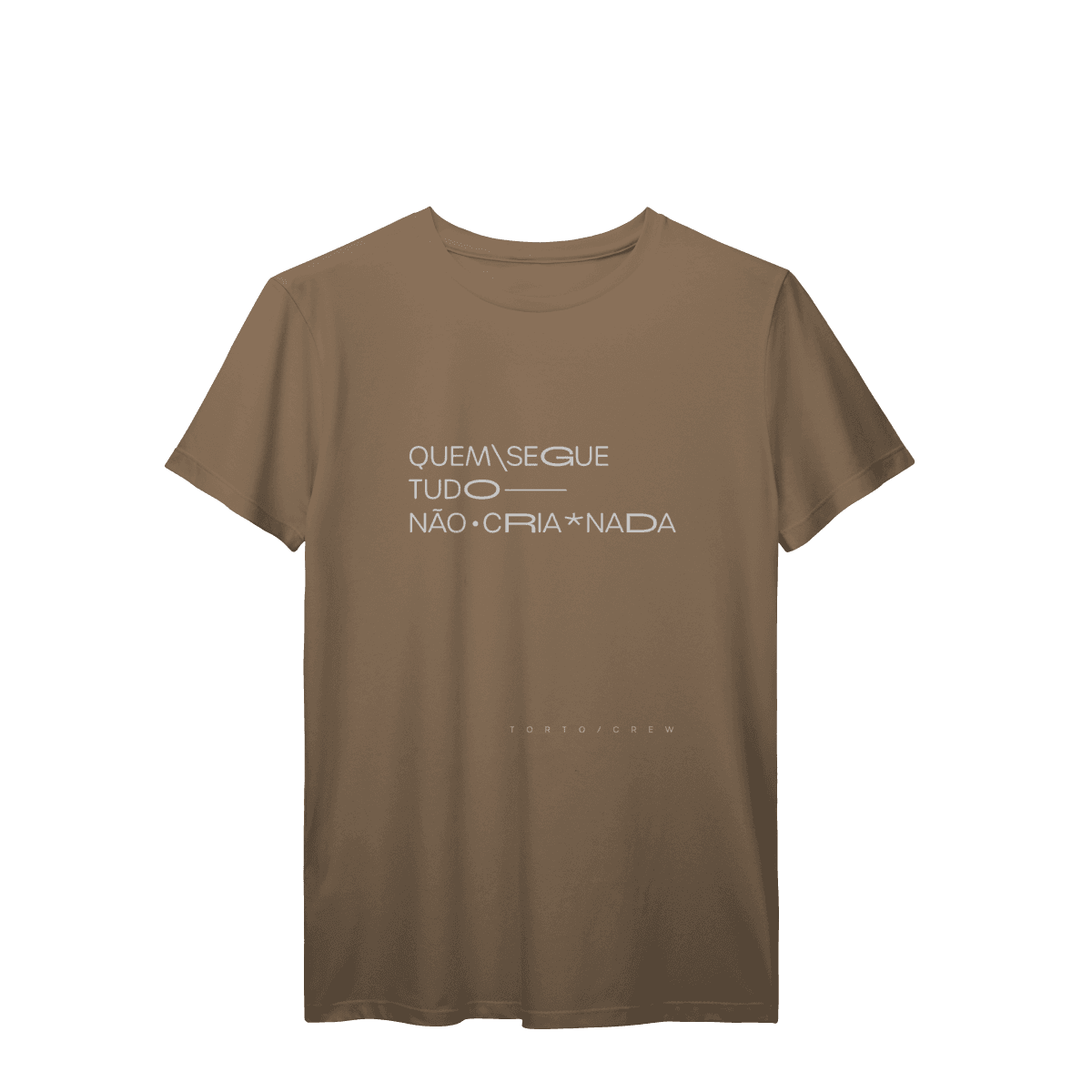 Quem segue tudo, não cria nada • camiseta, foto 5