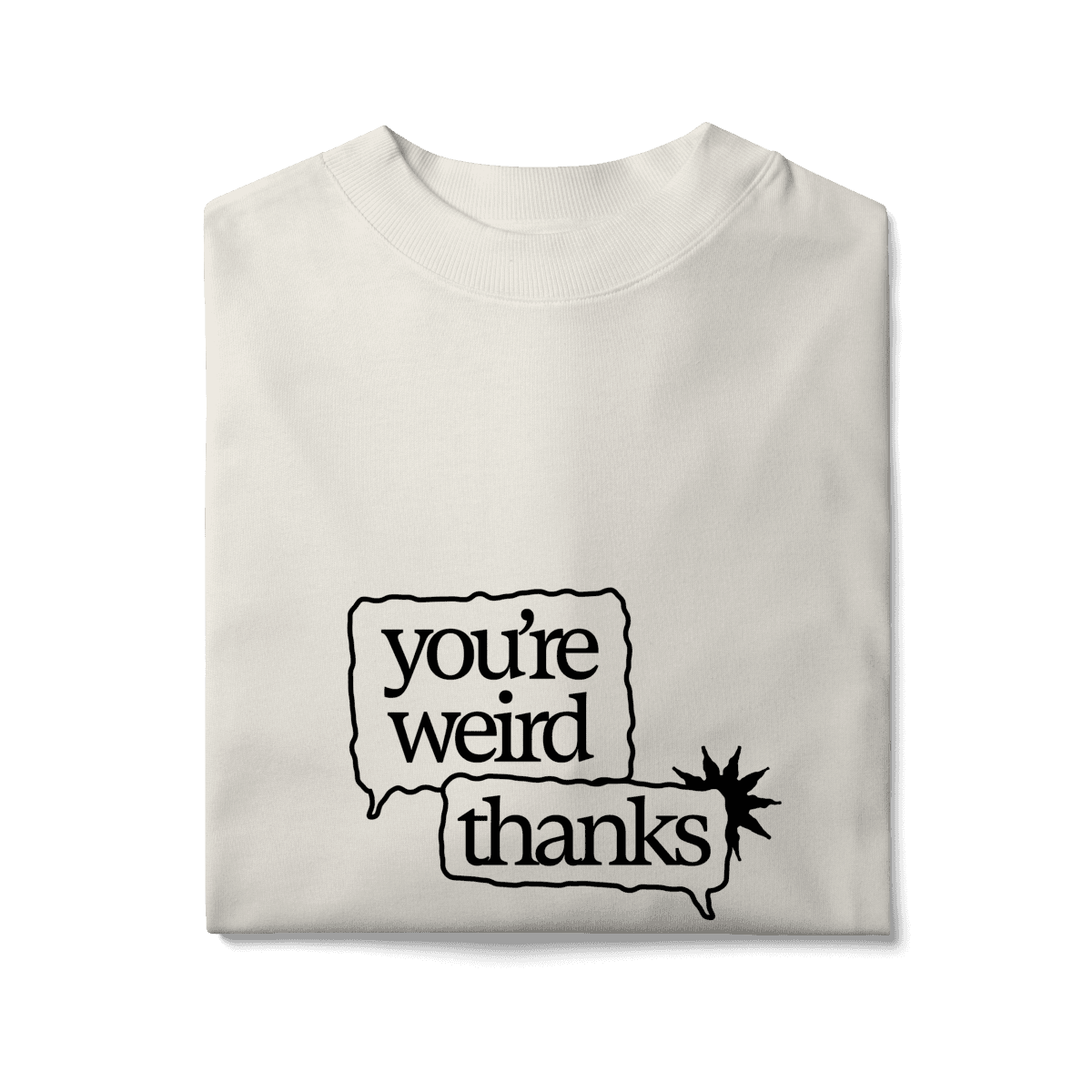 You're weird / thanks • oversized, foto 9