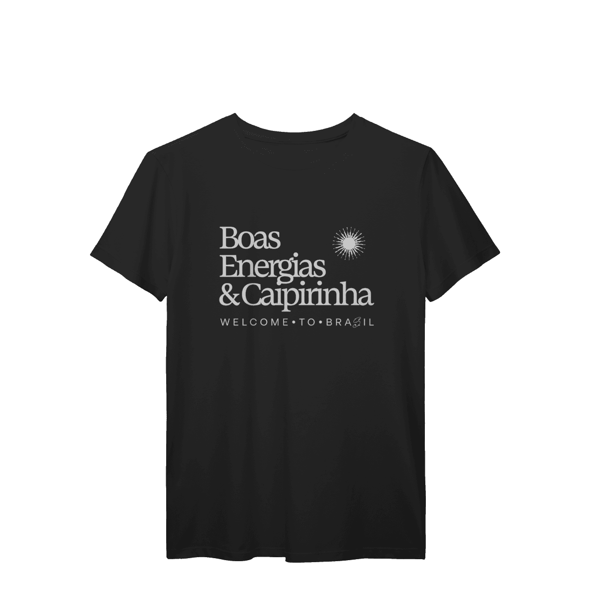 Boas energias & caipirinha • camiseta