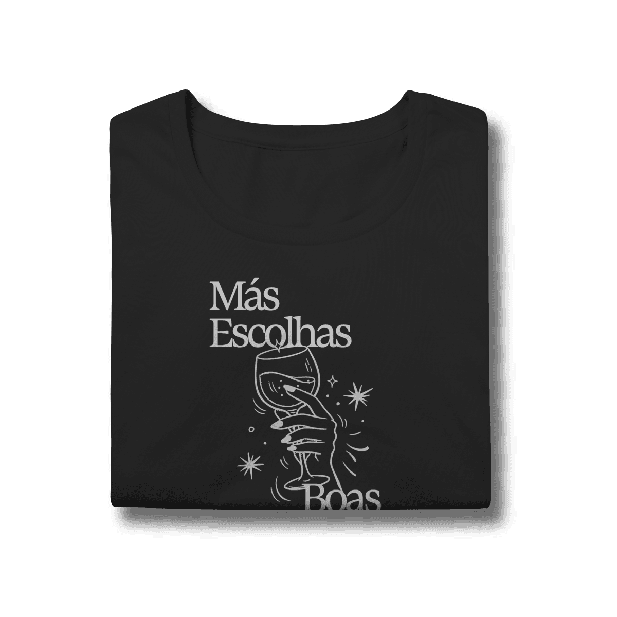 Màs escolhas, boas histórias • baby look, foto 3