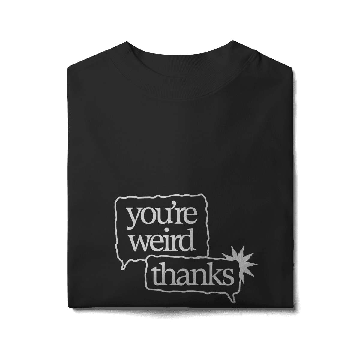 You're weird / thanks • oversized, foto 8