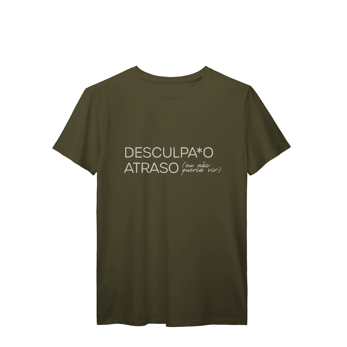 Desculpa o atraso • camiseta, foto 3