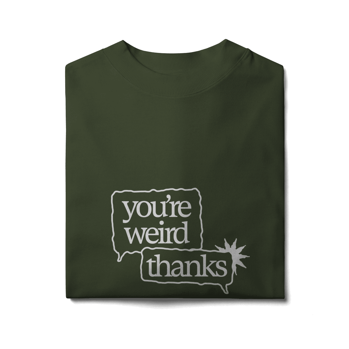 You're weird / thanks • oversized, foto 10