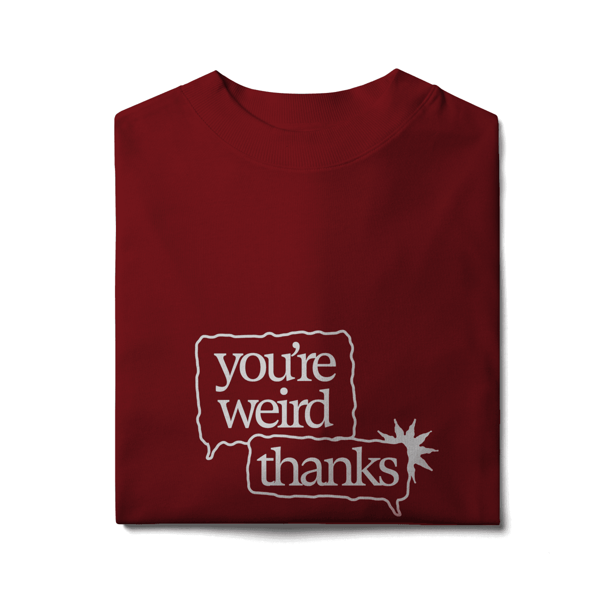 You're weird / thanks • oversized, foto 12