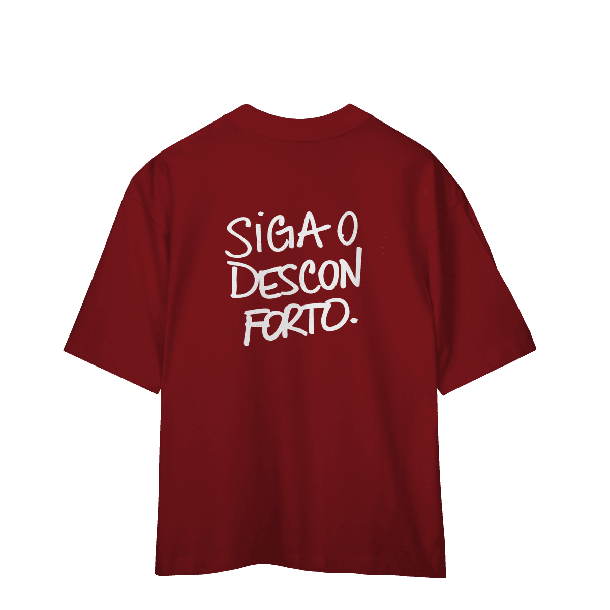 Siga o desconforto • oversized costas, foto 6
