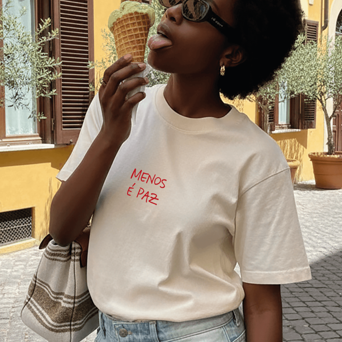 Menos é paz • oversized, foto 2