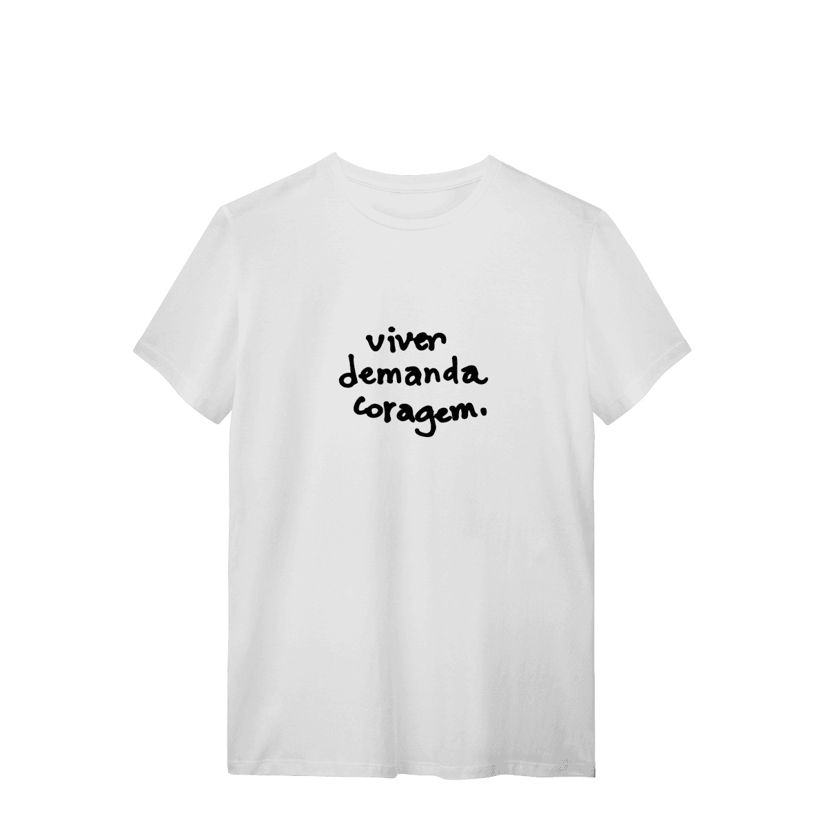 Viver demanda coragem • camiseta, foto 2