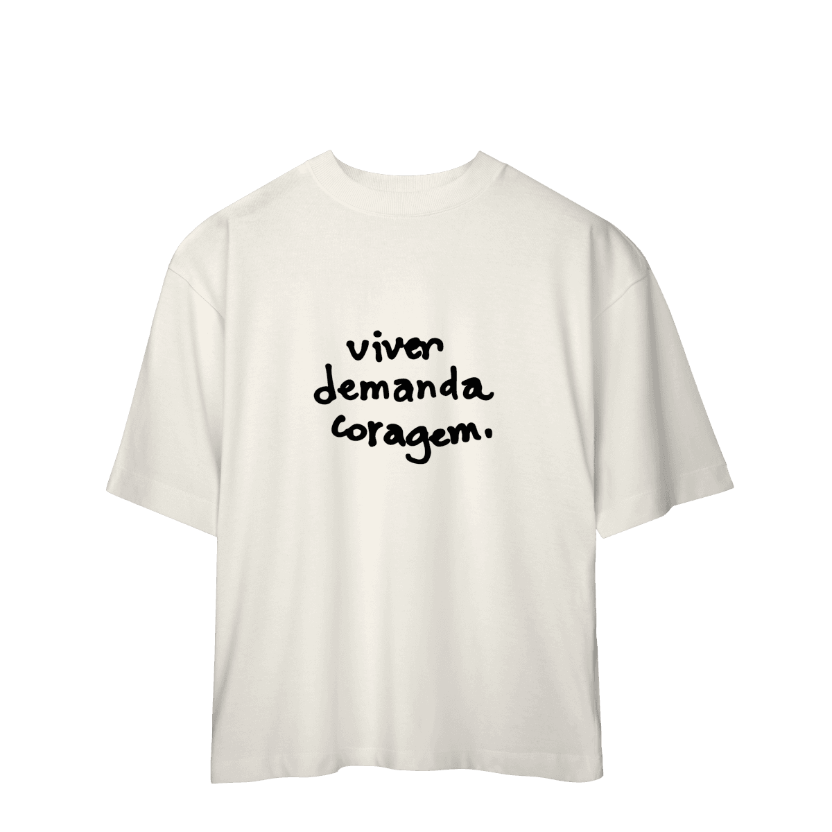 Viver demanda coragem • oversized, foto 3