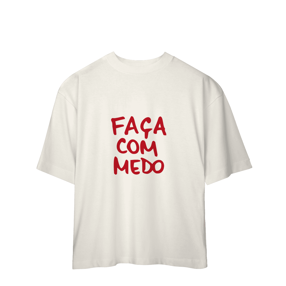Faça com medo • oversized, foto 3