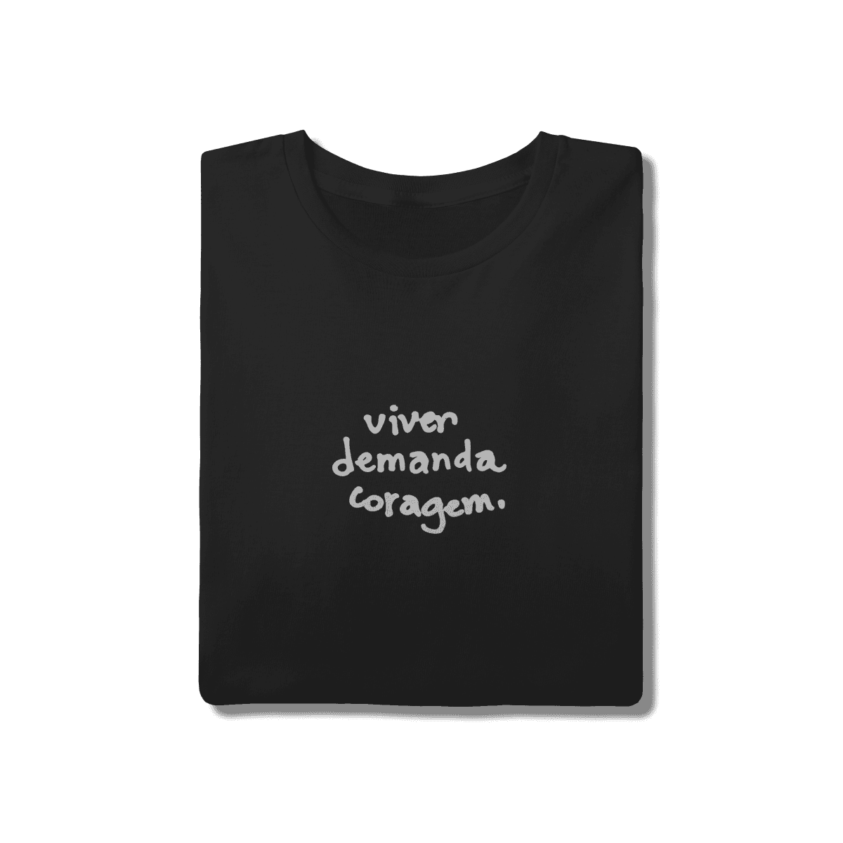 Viver demanda coragem • camiseta, foto 5