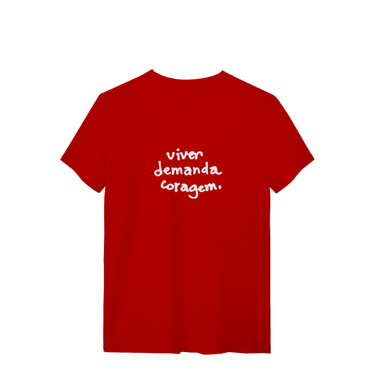 Viver demanda coragem • camiseta, foto 3