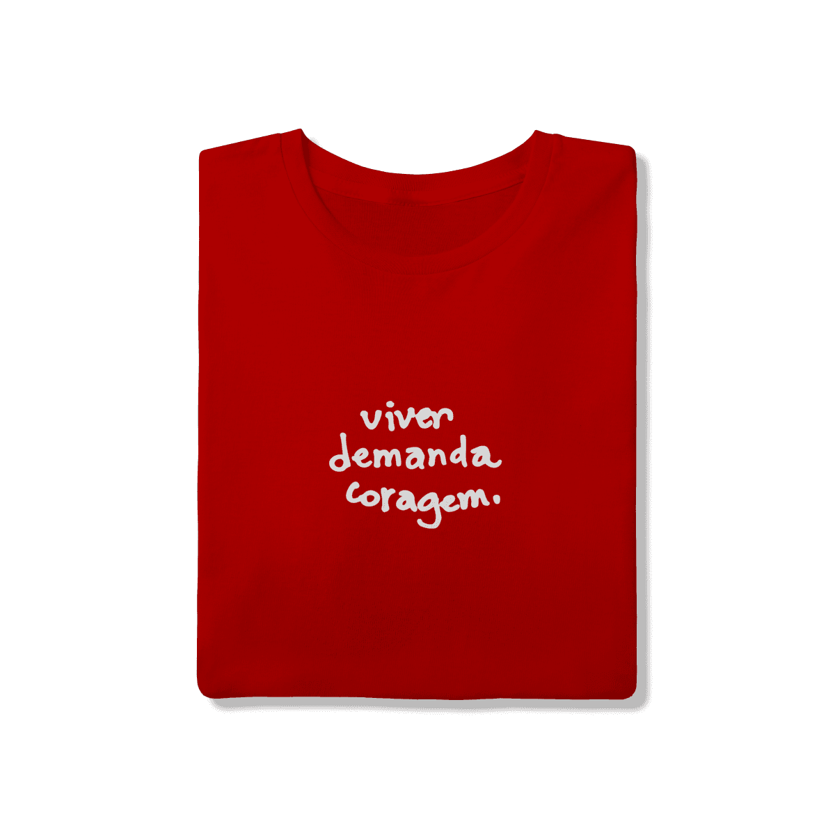 Viver demanda coragem • camiseta, foto 7