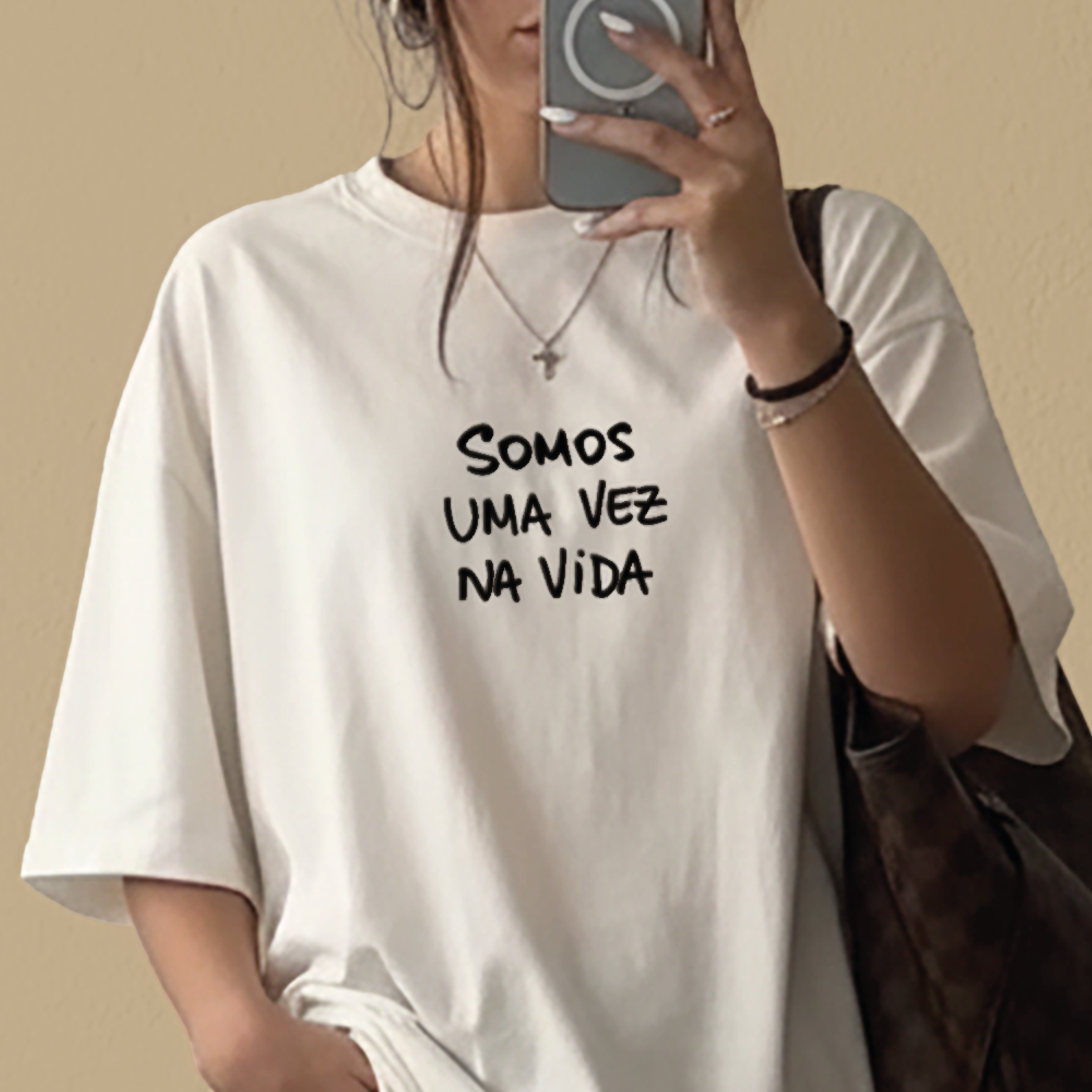 Somos uma vez na vida • oversized