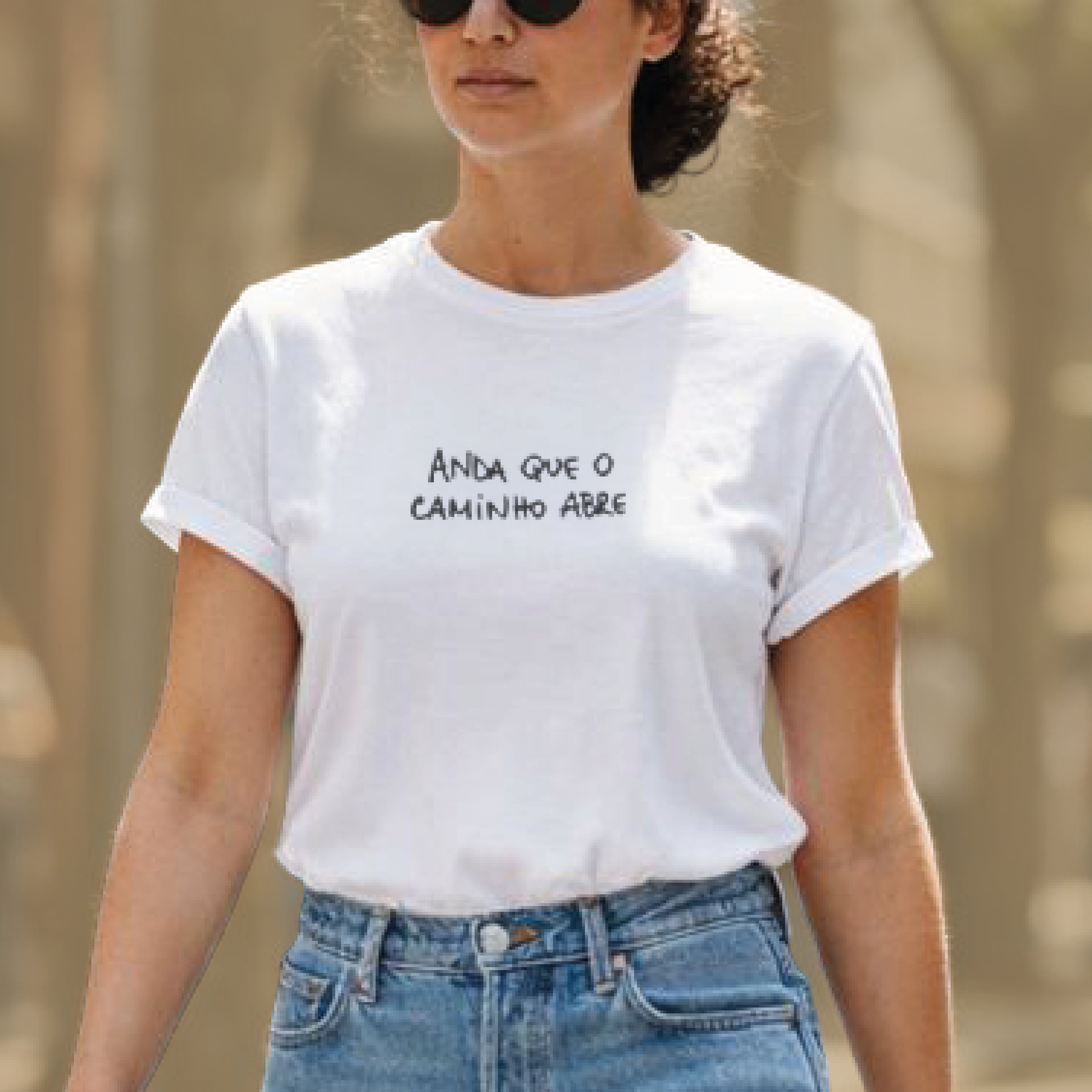 Anda que o caminho abre • tshirt